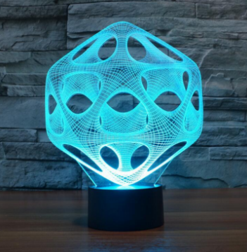 Romantic 3D LED Illusion Lamp