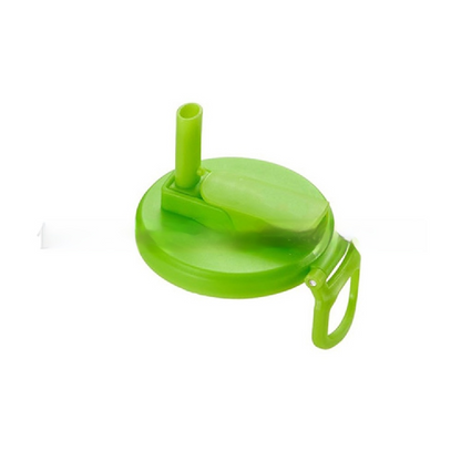 Snap-On Soda Can Lid With Straw