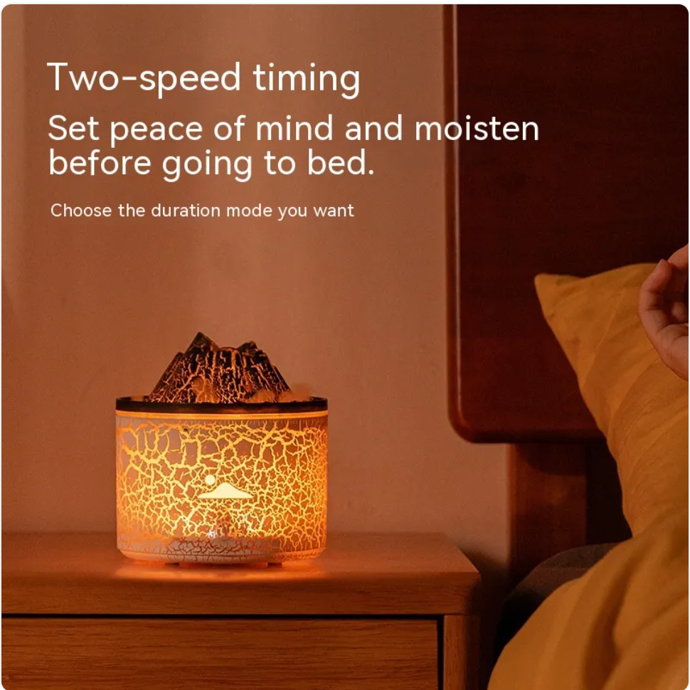 Creative Lava Fire Aroma Diffuser