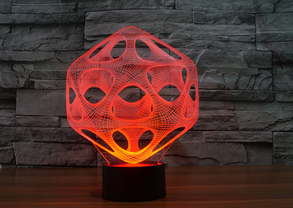 Romantic 3D LED Illusion Lamp