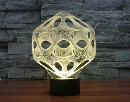 Romantic 3D LED Illusion Lamp