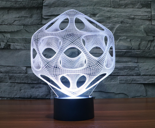 Romantic 3D LED Illusion Lamp