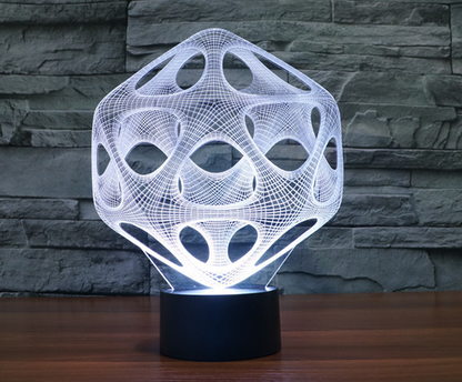 Romantic 3D LED Illusion Lamp